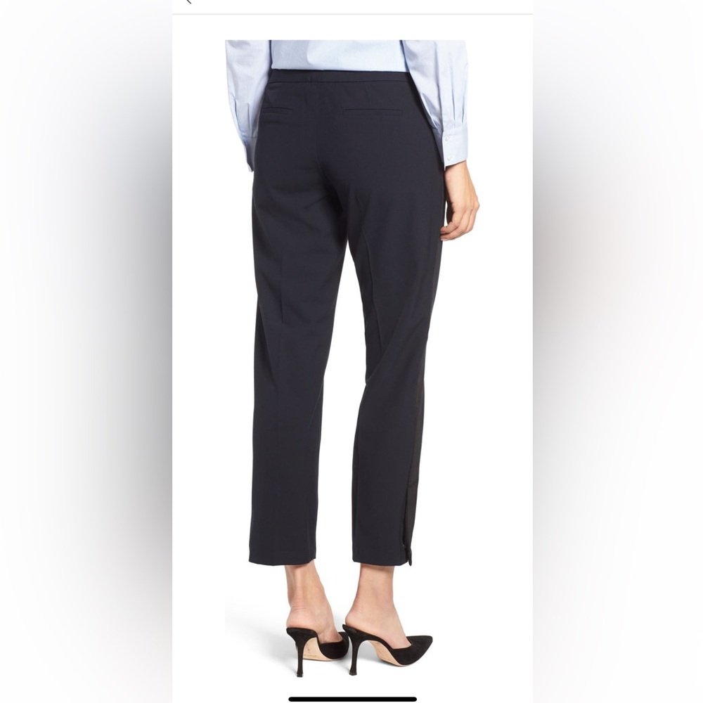 Halogen Petite Side Stripe Ankle Pants in Navy size 2P